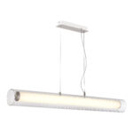 SL2010.113.01 Светильник подвесной ST-Luce Никель/Белый, Прозрачный LED 1*40W 3000K/4000K ЭНФИС — изображение 3