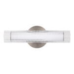 SL2010.121.01 Светильник настенный ST-Luce Никель/Белый, Прозрачный LED 1*7W 3000K/4000K ЭНФИС — изображение 2