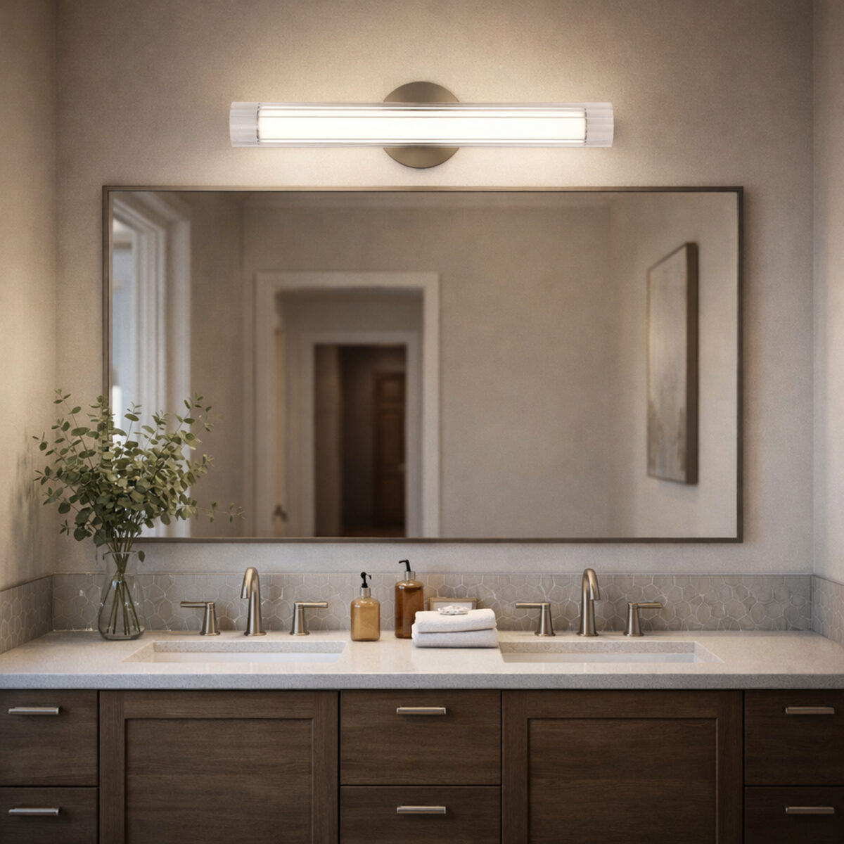 SL2010.131.01 Светильник настенный ST-Luce Никель/Белый, Прозрачный LED 1*13W 3000K/4000K ЭНФИС — изображение 8