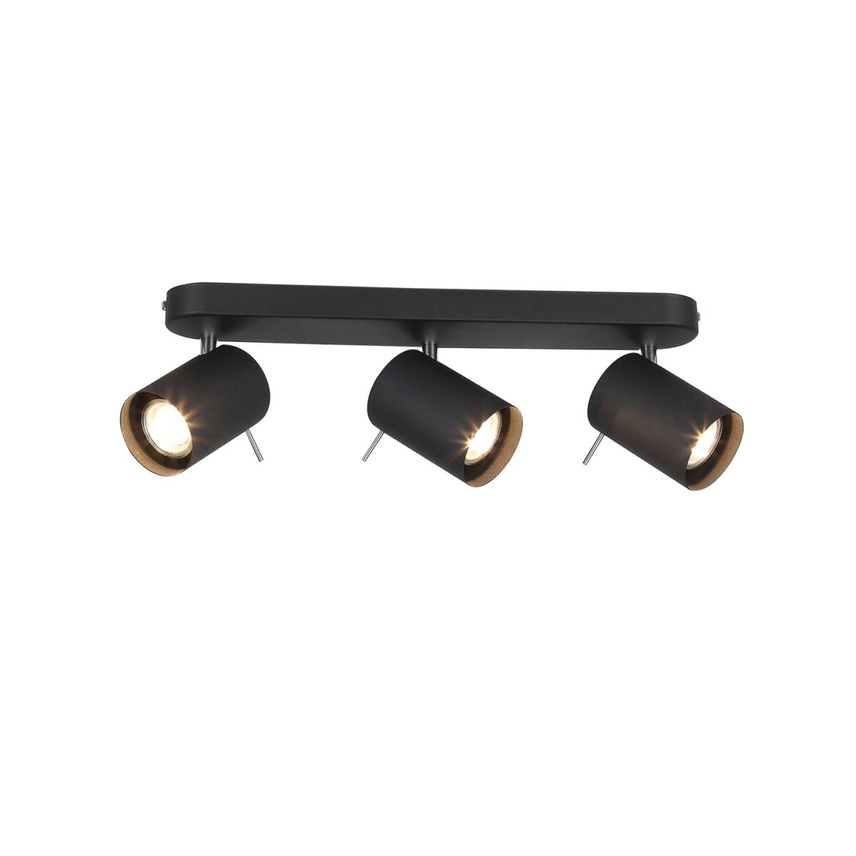 SL597.401.03_01W SL597.401.03 Спот ST-Luce Черный, Хром/Черный GU10 LED 3*3W Потолочные светильники — изображение 1