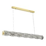 SL6010.203.30 Светильник подвесной ST-Luce Золотистый/Прозрачный LED 1*30W ЭСПИРА — изображение 2
