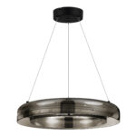 SL6019.333.01 Светильник подвесной ST-Luce Черный/Дымчатый, Белый LED 1*36W 3000K ФОРЕЙ — изображение 2
