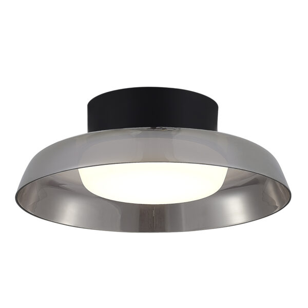 SL6019.412.01 Светильник потолочный ST-Luce Черный/Дымчатый, Белый LED 1*36W 3000K ФОРЕЙ