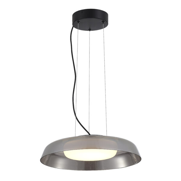 SL6019.413.01 Светильник подвесной ST-Luce Черный/Дымчатый, Белый LED 1*36W 3000K ФОРЕЙ
