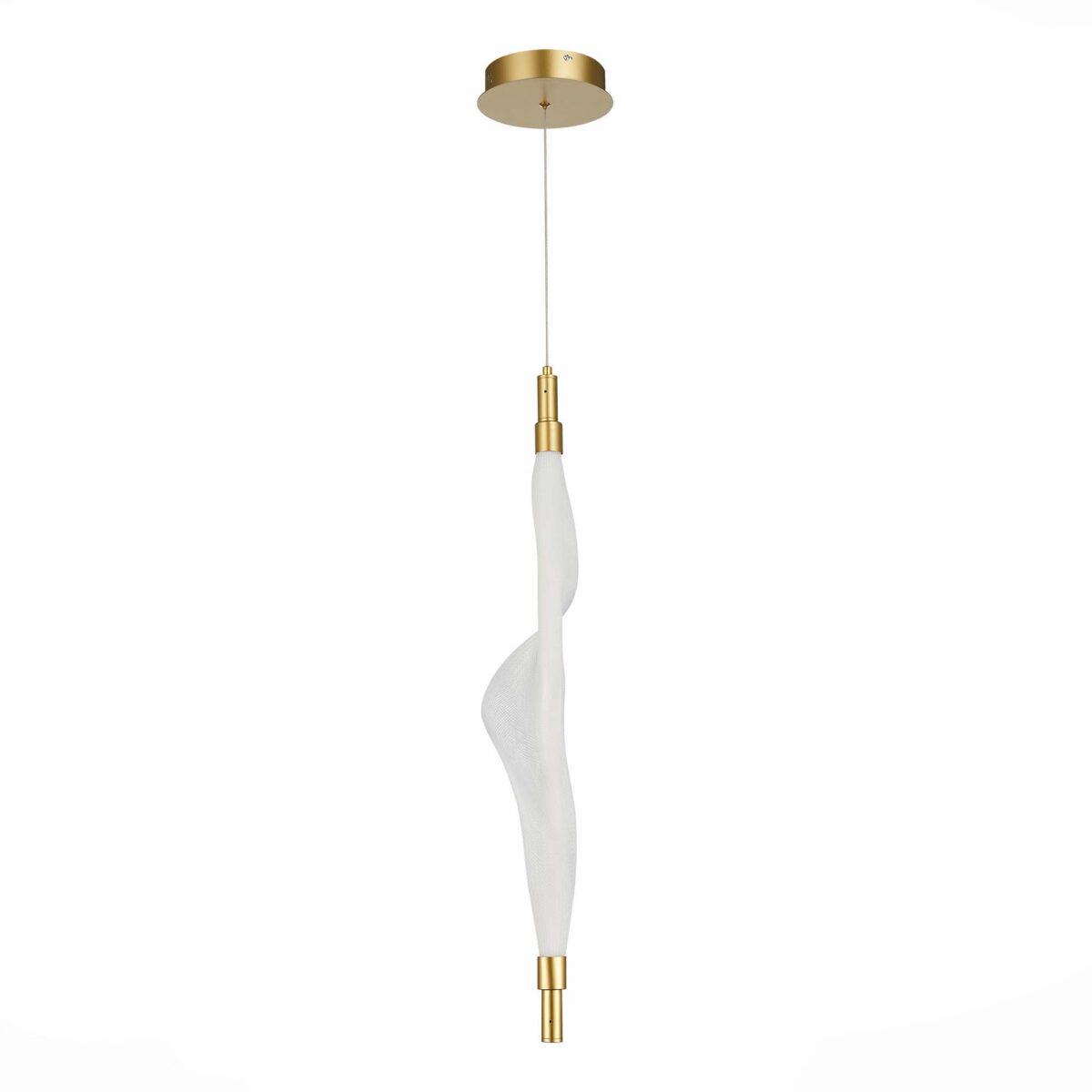SL6109.213.01 Светильник подвесной ST-Luce Золотистый/Белый LED 1*25W 3000K АЛЬБА — изображение 2