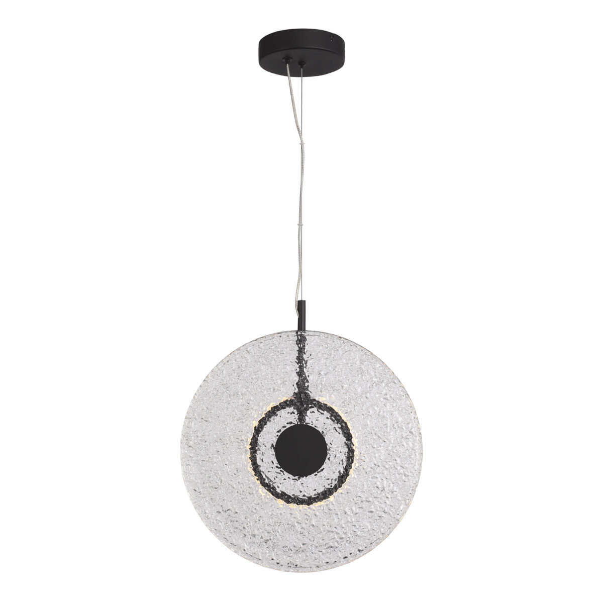 SL6142.403.01_01W SL6142.403.01 Светильник подвесной ST-Luce черный/радужный LED 1*8W 4000K АЛЮМО — изображение 1