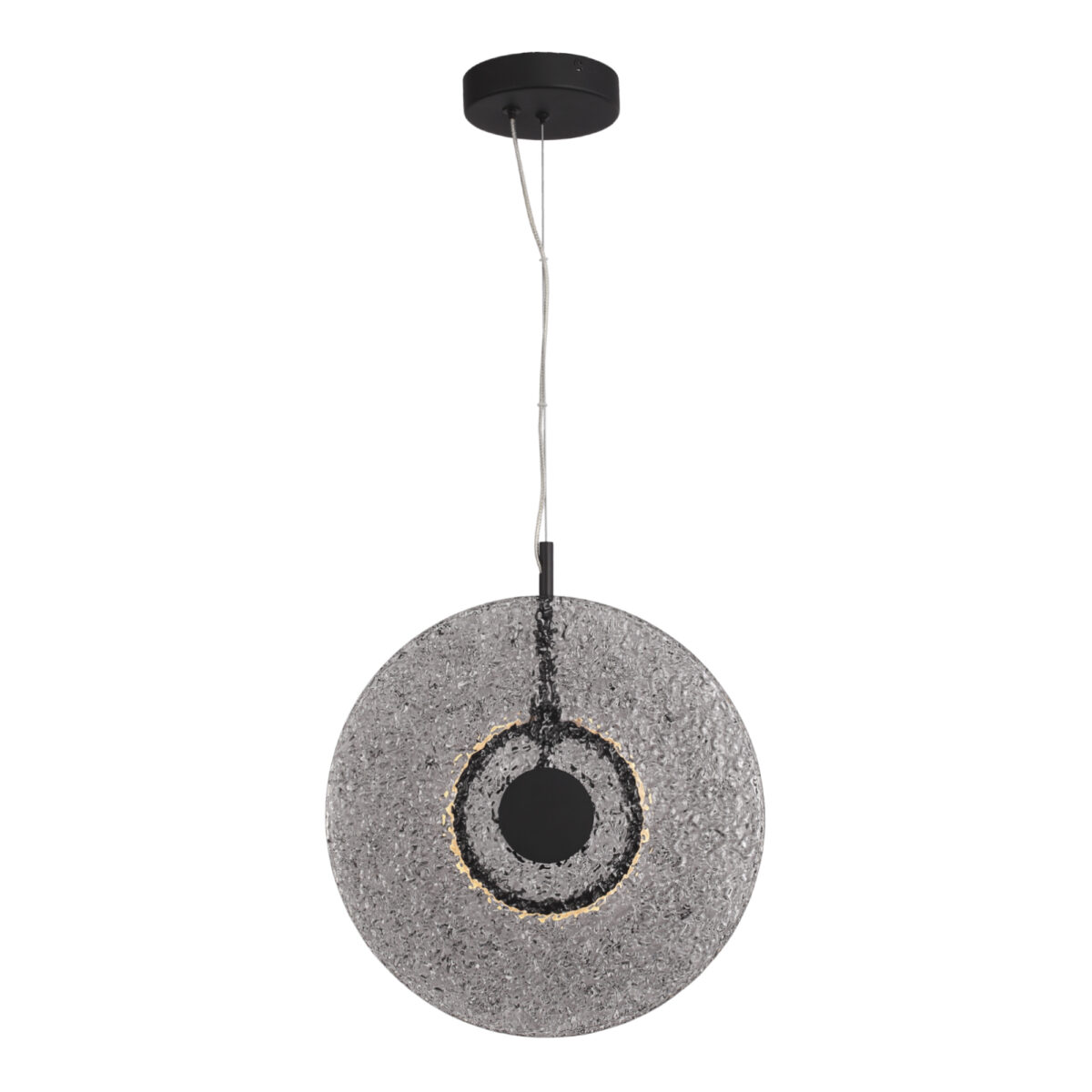 SL6142.413.01_01W SL6142.413.01 Светильник подвесной ST-Luce черный/дымчатый LED 1*8W 4000K АЛЮМО — изображение 1