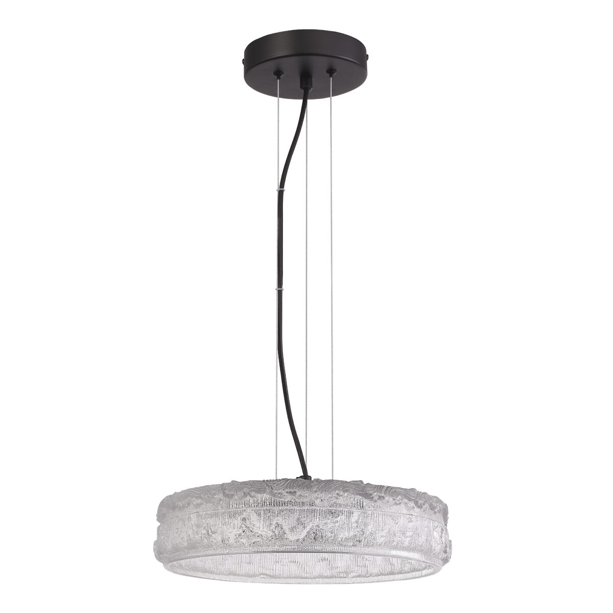 SL6143.403.01 Светильник подвесной ST-Luce черный/прозрачный LED 1*15W 4000K АНТИК — изображение 2