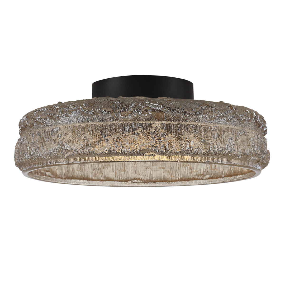 SL6143.422.01 Светильник потолочный ST-Luce черный/шампань LED 1*15W 4000K АНТИК — изображение 3