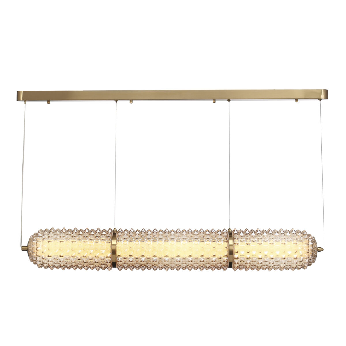 SL6144.313.01_01W SL6144.313.01 Светильник подвесной ST-Luce латунь/Шампань LED 1*37W 4000K САГУАРО — изображение 1