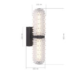 SL6144.401.01 Светильник настенный ST-Luce черный/прозрачный LED 1*11W 4000K САГУАРО — изображение 5