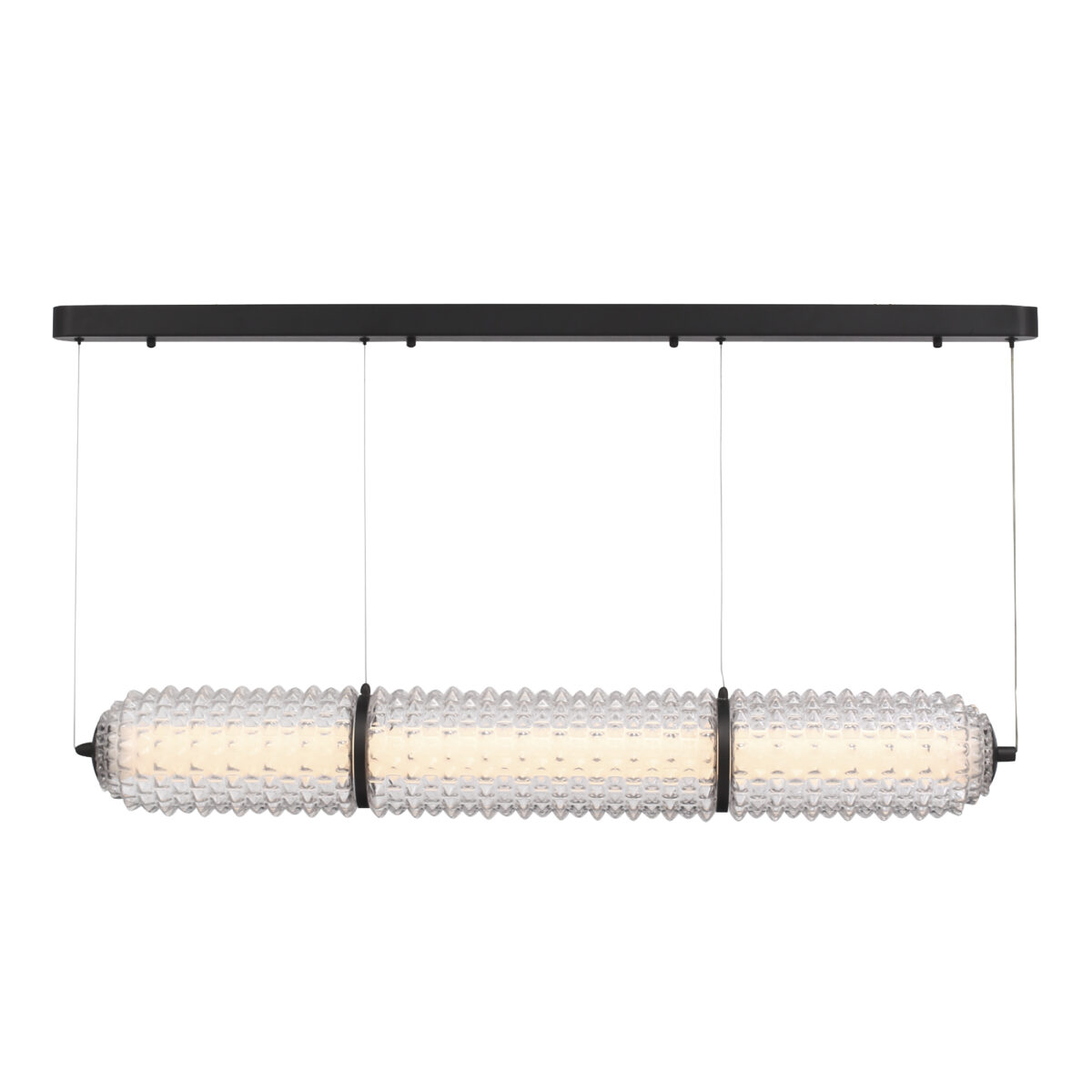 SL6144.413.01_01W SL6144.413.01 Светильник подвесной ST-Luce черный/прозрачный LED 1*37W 4000K САГУАРО — изображение 1