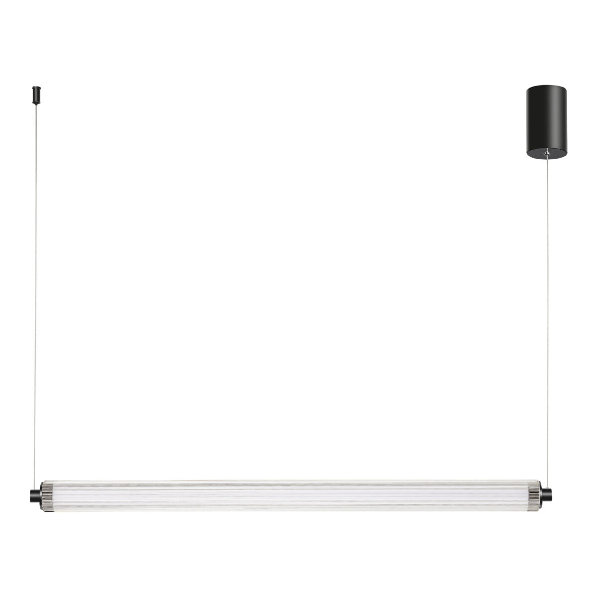 SL6224.413.01 Светильник подвесной ST-Luce Черный/Прозрачный LED 1*30W 4000K БАМБУ — изображение 2
