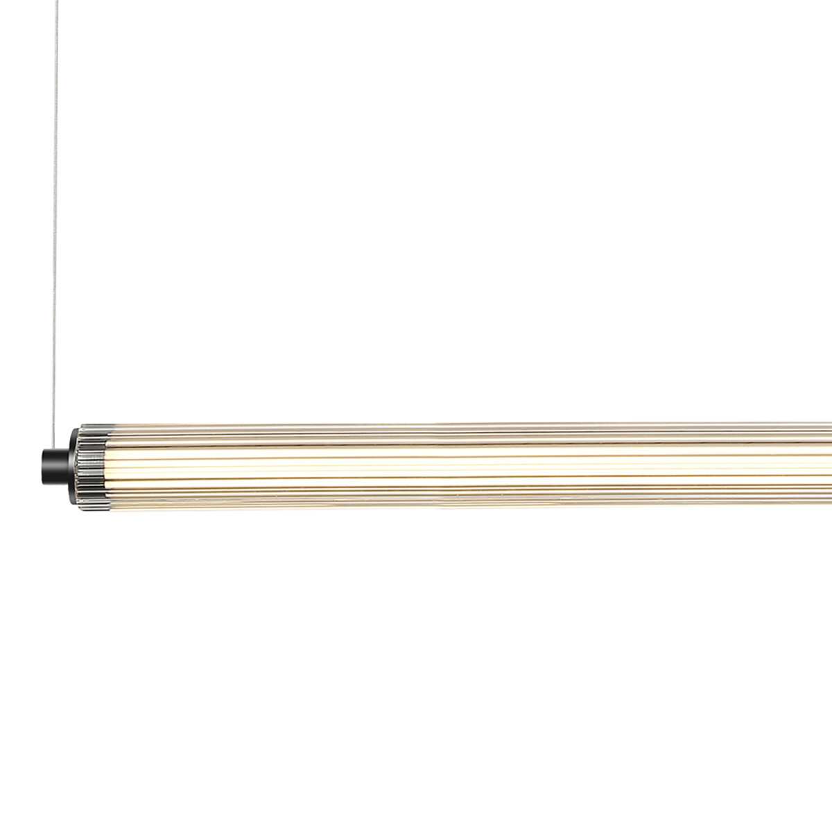 SL6224.413.01 Светильник подвесной ST-Luce Черный/Прозрачный LED 1*30W 4000K БАМБУ — изображение 3