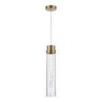 SL6236.303.01 Светильник подвесной ST-Luce Латунь/Прозрачный LED 1*12W 4000K ШАМПАНЬ — изображение 2