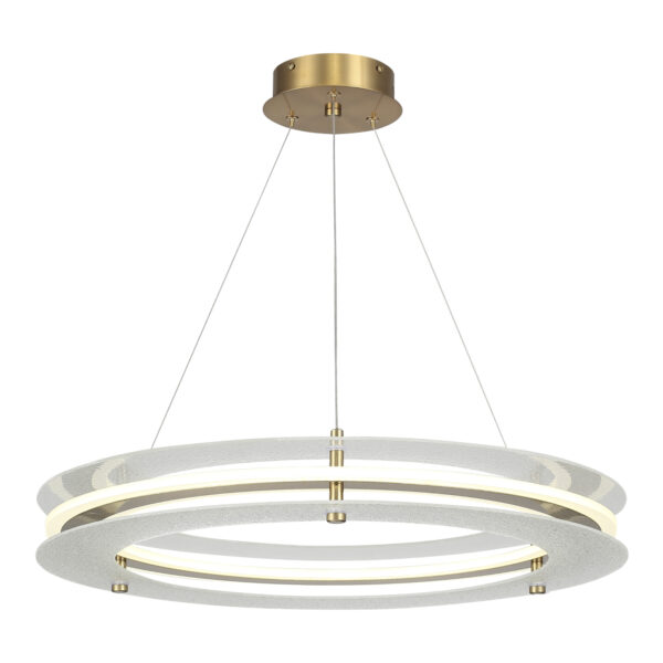SL6245.203.01 Светильник подвесной ST-Luce золотистый/Прозрачный LED 1*40W 4000K ФЭГИ
