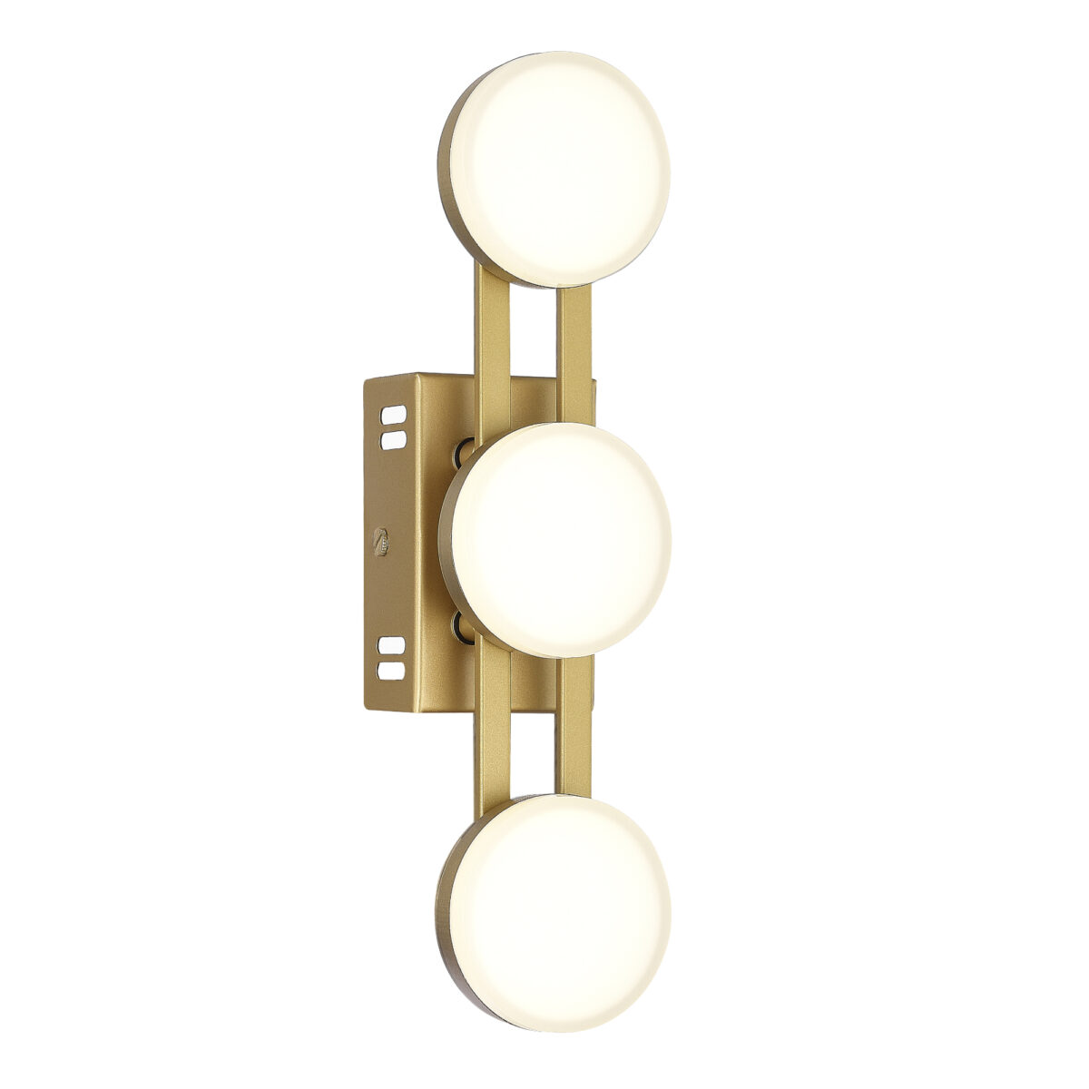 SL6610.201.03_01W SL6610.201.03 Светильник настенный ST-Luce золотистый/белый LED 1*6W 4000K МОНРО — изображение 1
