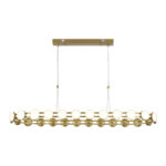 SL6610.203.26 Светильник подвесной ST-Luce золотистый/белый LED 1*50W 4000K МОНРО — изображение 3