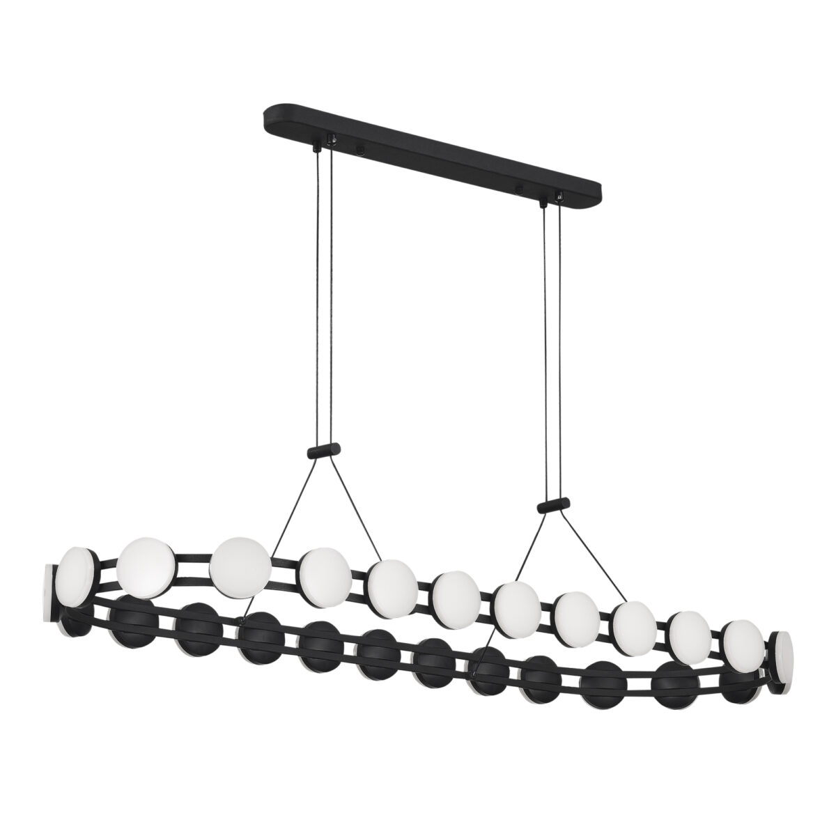 SL6610.403.26 Светильник подвесной ST-Luce черный/белый LED 1*50W 4000K МОНРО — изображение 2