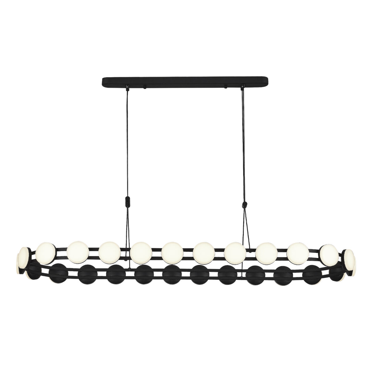 SL6610.403.26 Светильник подвесной ST-Luce черный/белый LED 1*50W 4000K МОНРО — изображение 3