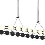 SL6610.403.26 Светильник подвесной ST-Luce черный/белый LED 1*50W 4000K МОНРО — изображение 4