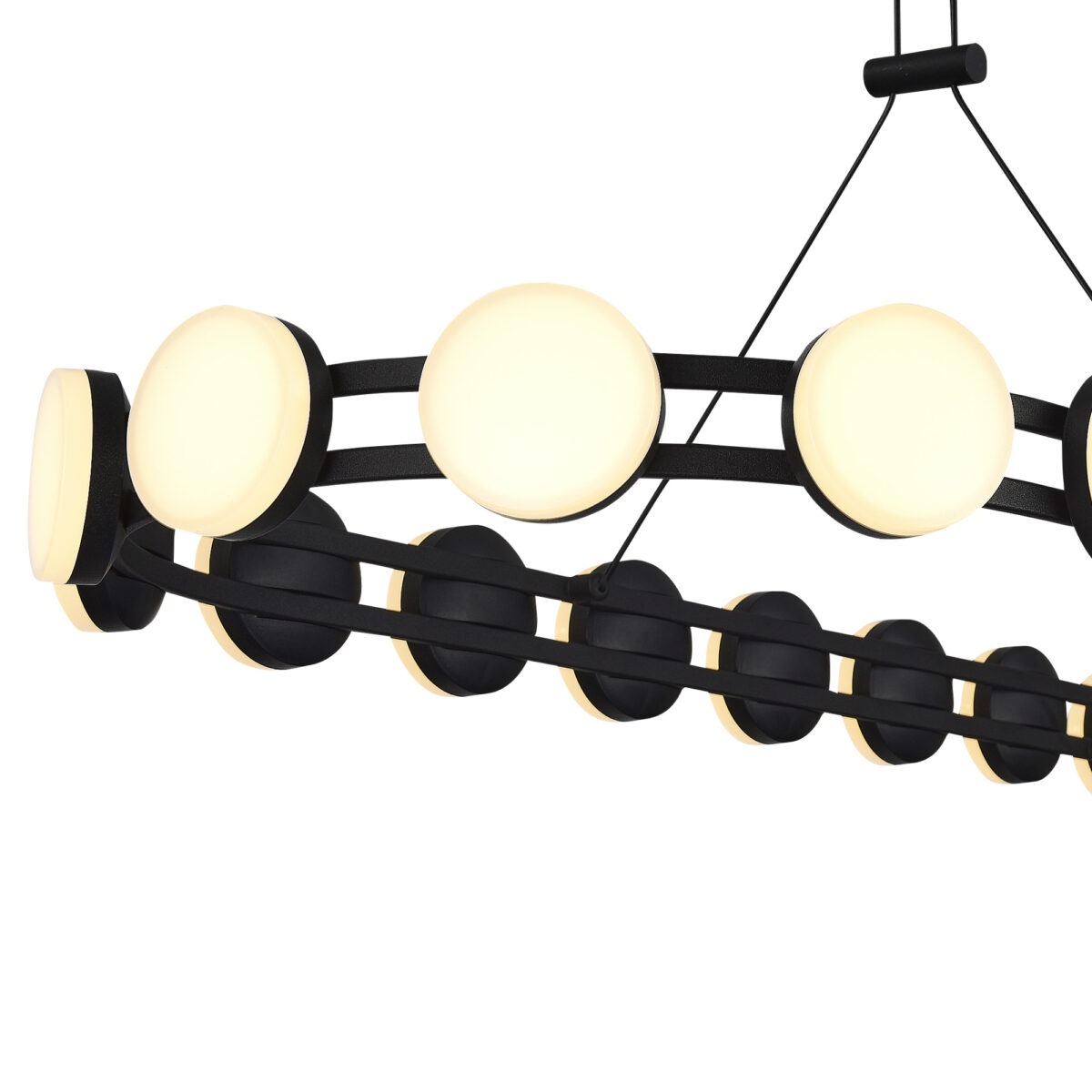 SL6610.403.26 Светильник подвесной ST-Luce черный/белый LED 1*50W 4000K МОНРО — изображение 5