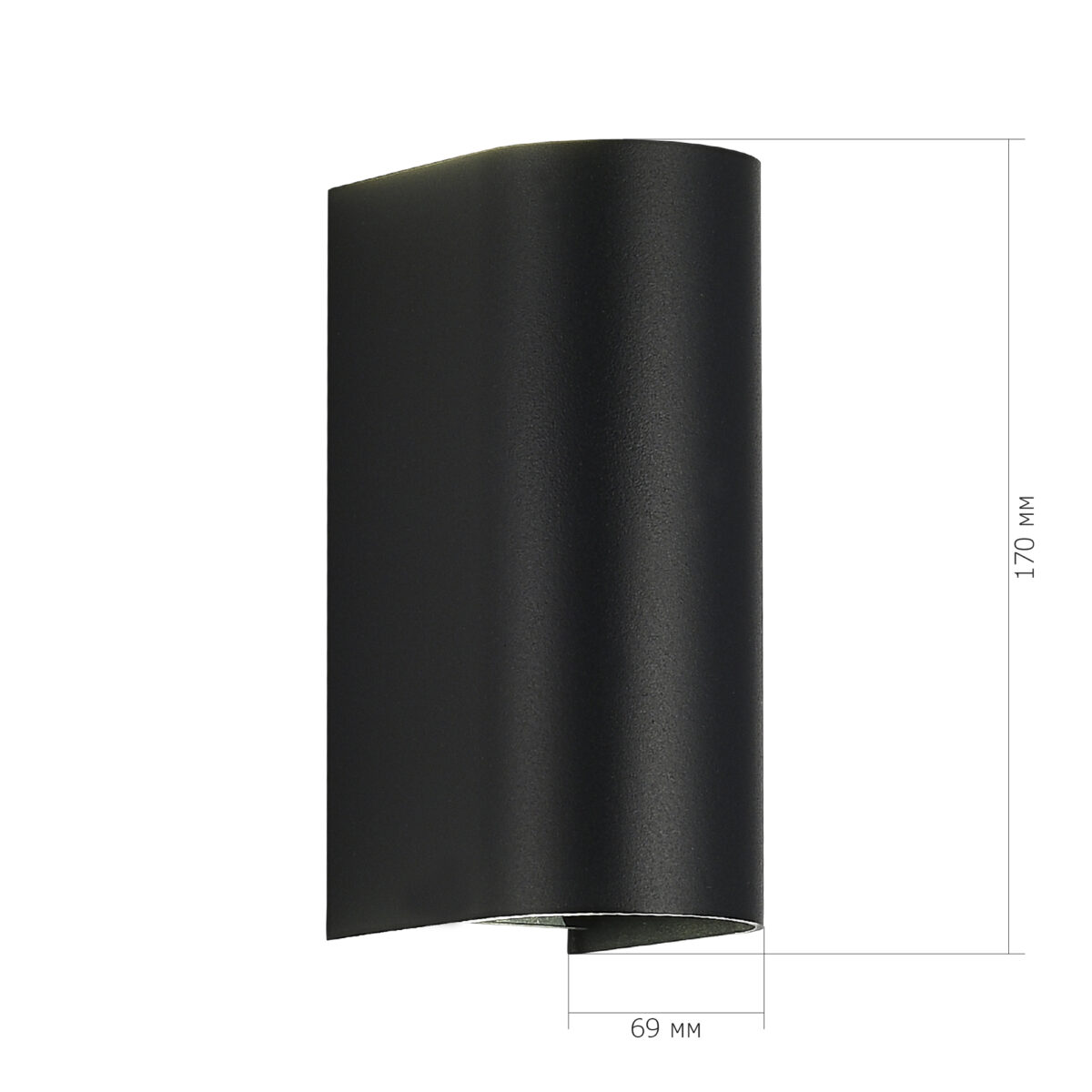 SL9516.401.01 Светильник уличный настенный ST-Luce черный/черный LED 1*10W 3000K/4000K/6500K BUST — изображение 3