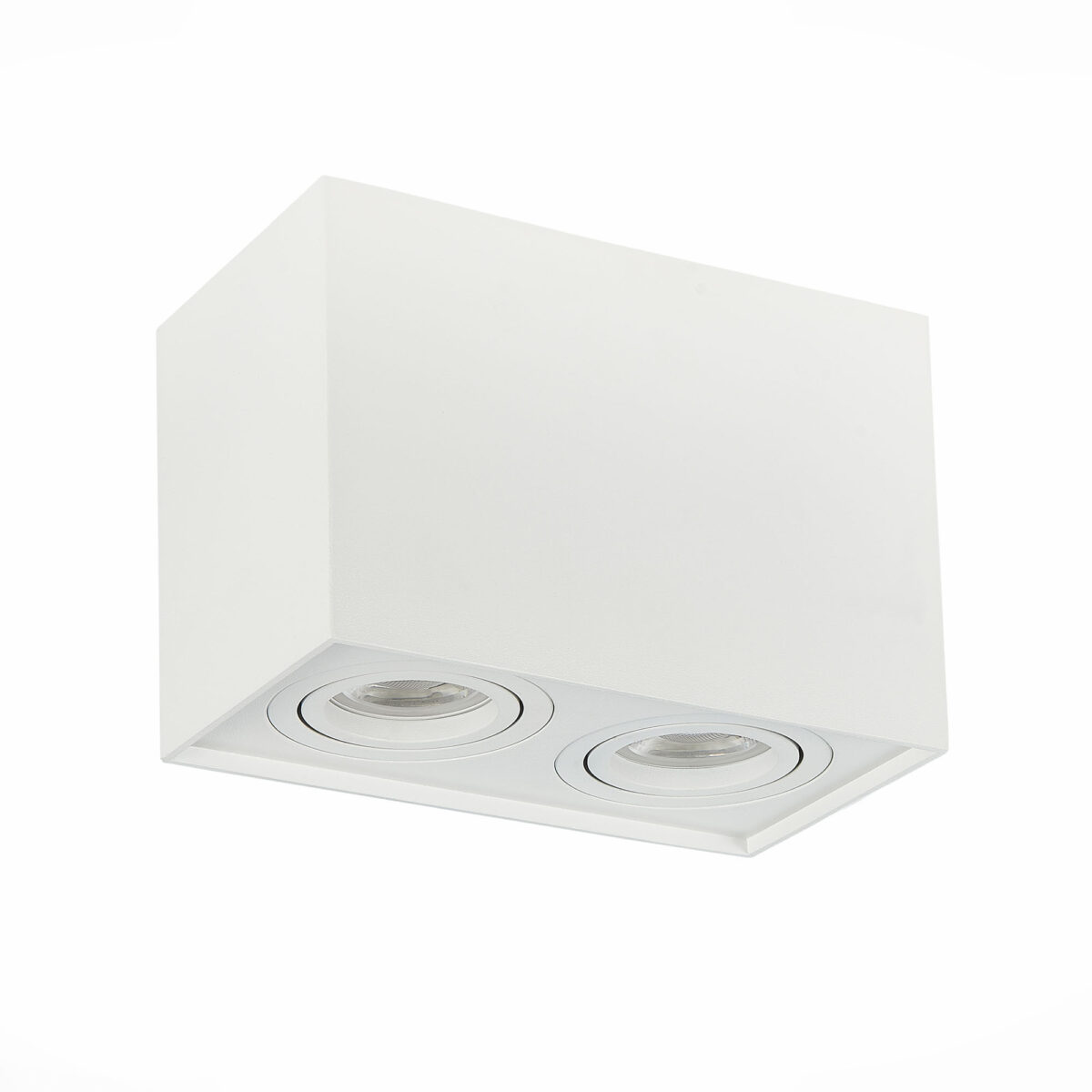 ST109.507.02 Светильник потолочный Белый GU10 2*50W  L181xW100xH123 220V Без ламп Накладные светильники — изображение 2