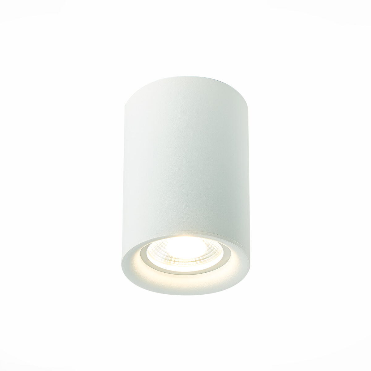 ST114.507.01_01W ST114.507.01 Светильник потолочный Белый GU10 1*50W IP20 L65xW65xH93 220V Без ламп Накладные светильники — изображение 1