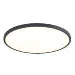 ST601.442.18 Светильник потолочный Черный LED 1*18W 4000K 1 620Lm Ra>90 120° IP20 D225xH25 180-240V Накладные светильники