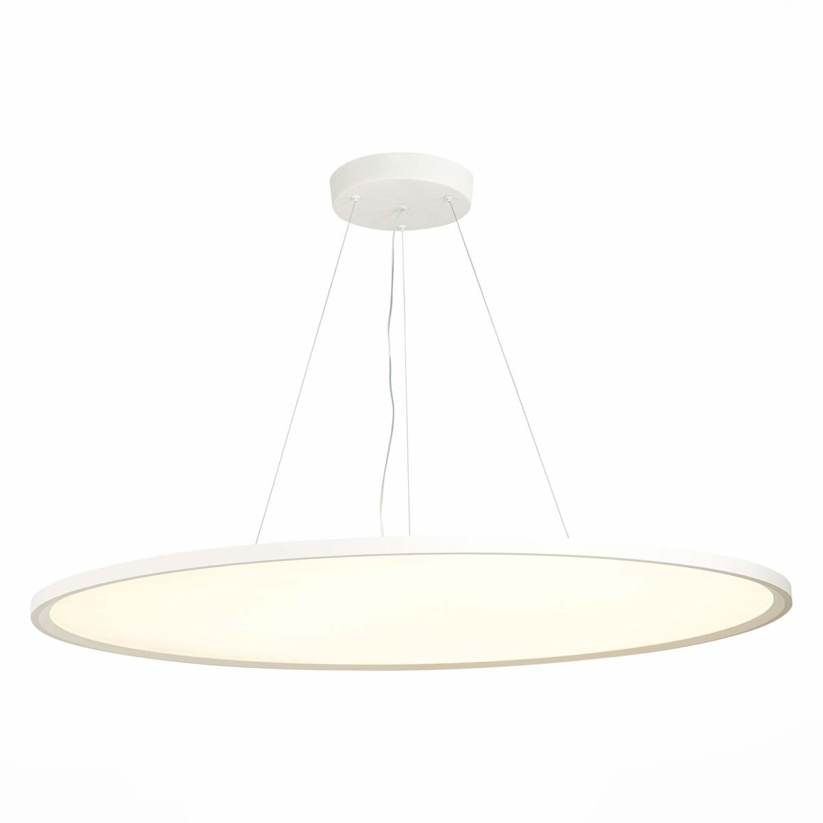 ST602.543.120_01W ST602.543.120 Светильник подвесной Белый LED 1*120W 4000K 10 800Lm Ra>80 120 IP20 D1 200xH35 185-265 Подвесные светильники — изображение 1