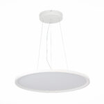 ST602.543.56 Светильник подвесной Белый LED 1*56W 4000K 5 040Lm Ra>80 120 IP20 D600xH35 185-265V Подвесные светильники — изображение 2