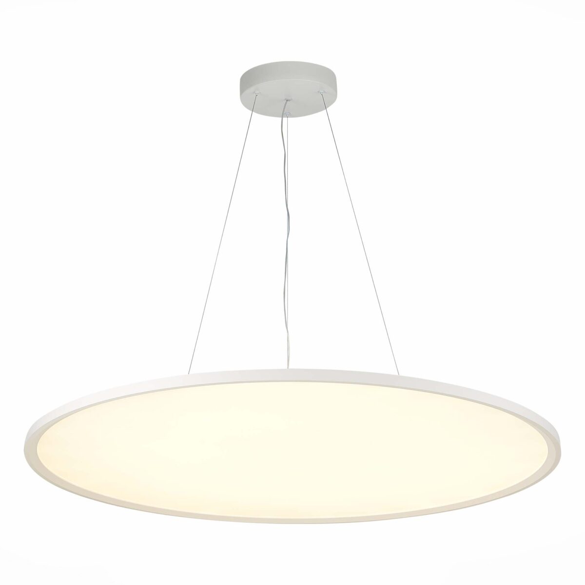 ST602.543.72_01W ST602.543.72 Светильник подвесной Белый LED 1*72W 4000K 6 480Lm Ra>80 120 IP20 D780xH35 185-265V Подвесные светильники — изображение 1