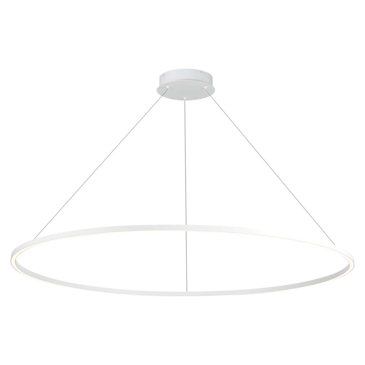 ST605.543.57_01W ST605.543.57 Светильник подвесной ST-Luce Белый/Белый LED 1*57W 4000K Подвесные светильники — изображение 1