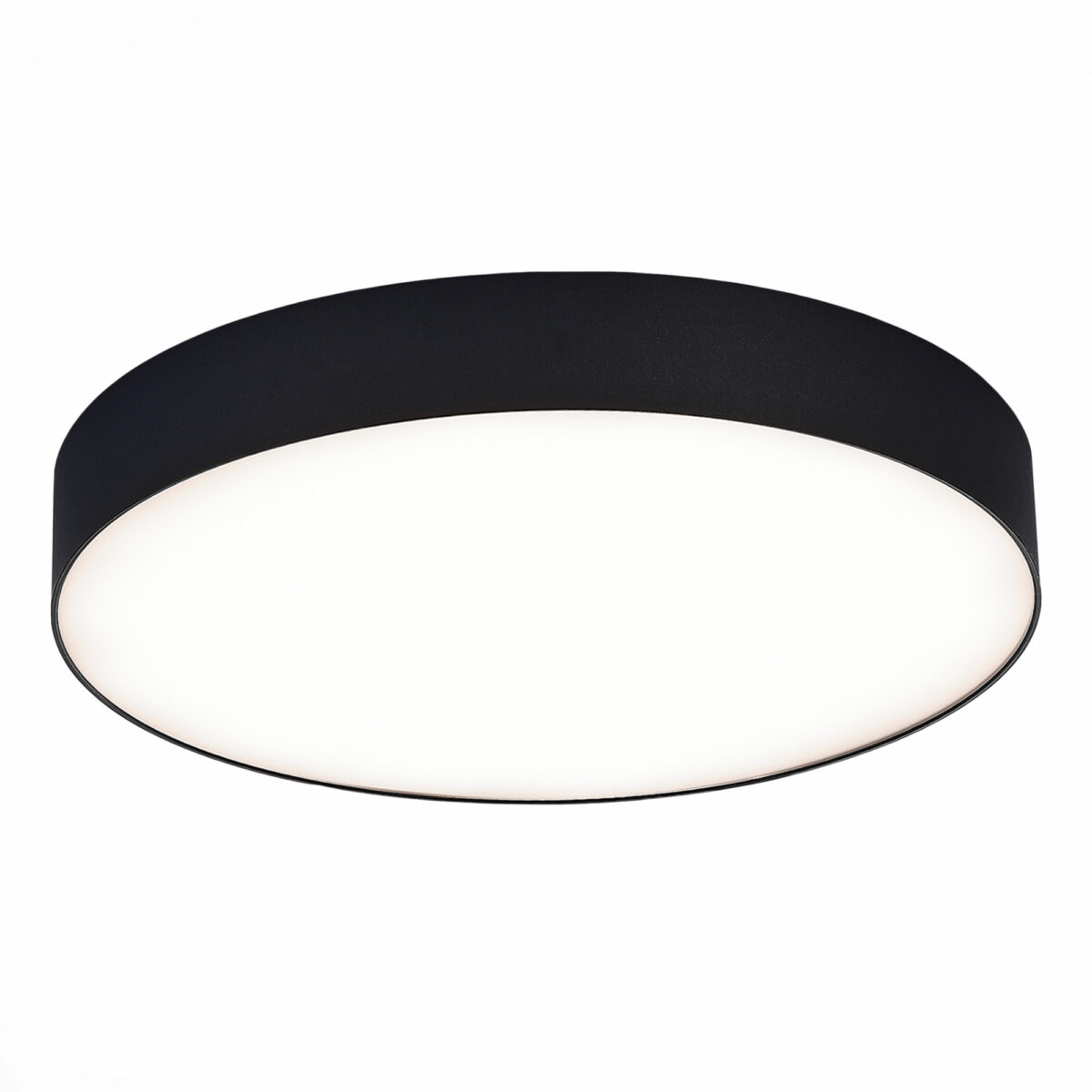 ST606.442.48_01W ST606.442.48 Светильник потолочный Черный LED 1*48W 4000K 4 320Lm Ra>85 120° IP20 D400xH55 185-265V Накладные светильники — изображение 1
