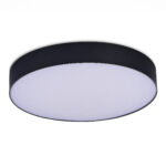 ST606.442.48 Светильник потолочный Черный LED 1*48W 4000K 4 320Lm Ra>85 120° IP20 D400xH55 185-265V Накладные светильники — изображение 2