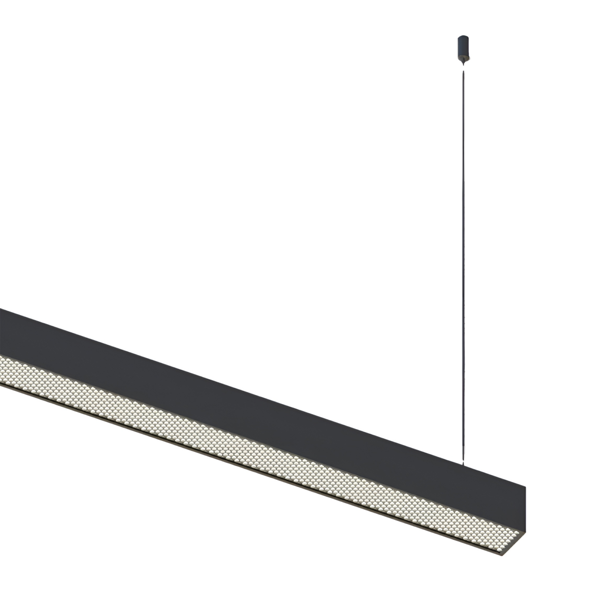 ST612.433.32 Светильник подвесной Черный LED 1*35W 3000K 2167Lm 120° IP20 L1120xW50xH60 180-220V Подвесные светильники — изображение 3