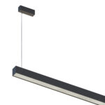 ST612.443.32 Светильник подвесной Черный LED 1*35W 4000K 2167Lm 120°IP20 L1120xW50xH60 180-220V Подвесные светильники — изображение 2