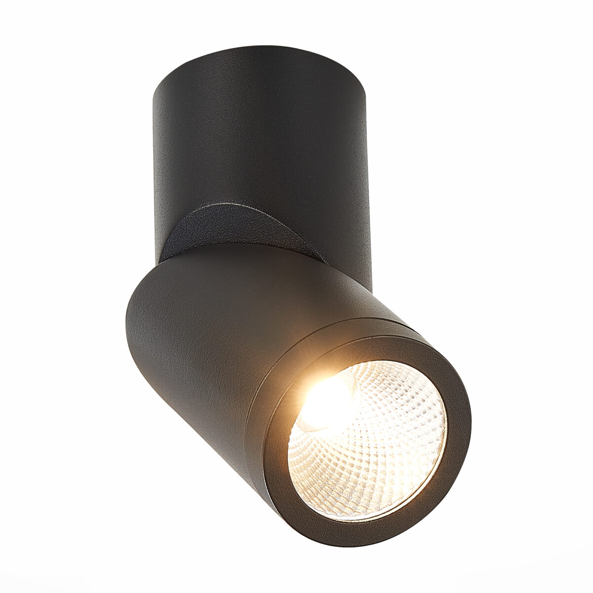 ST650.442.10_01W ST650.442.10 Светильник потолочный Черный LED 1*10W 4000K 800Lm Ra>90 38° IP44 D62xH151 165-265V Накладные светильники — изображение 1
