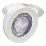 ST654.548.10 Св-к встр. Белый LED 1*10W 4000K 850Lm Ra>90 38° IP20 D109xH60 180-240V Встраиваемые светильники — изображение 2