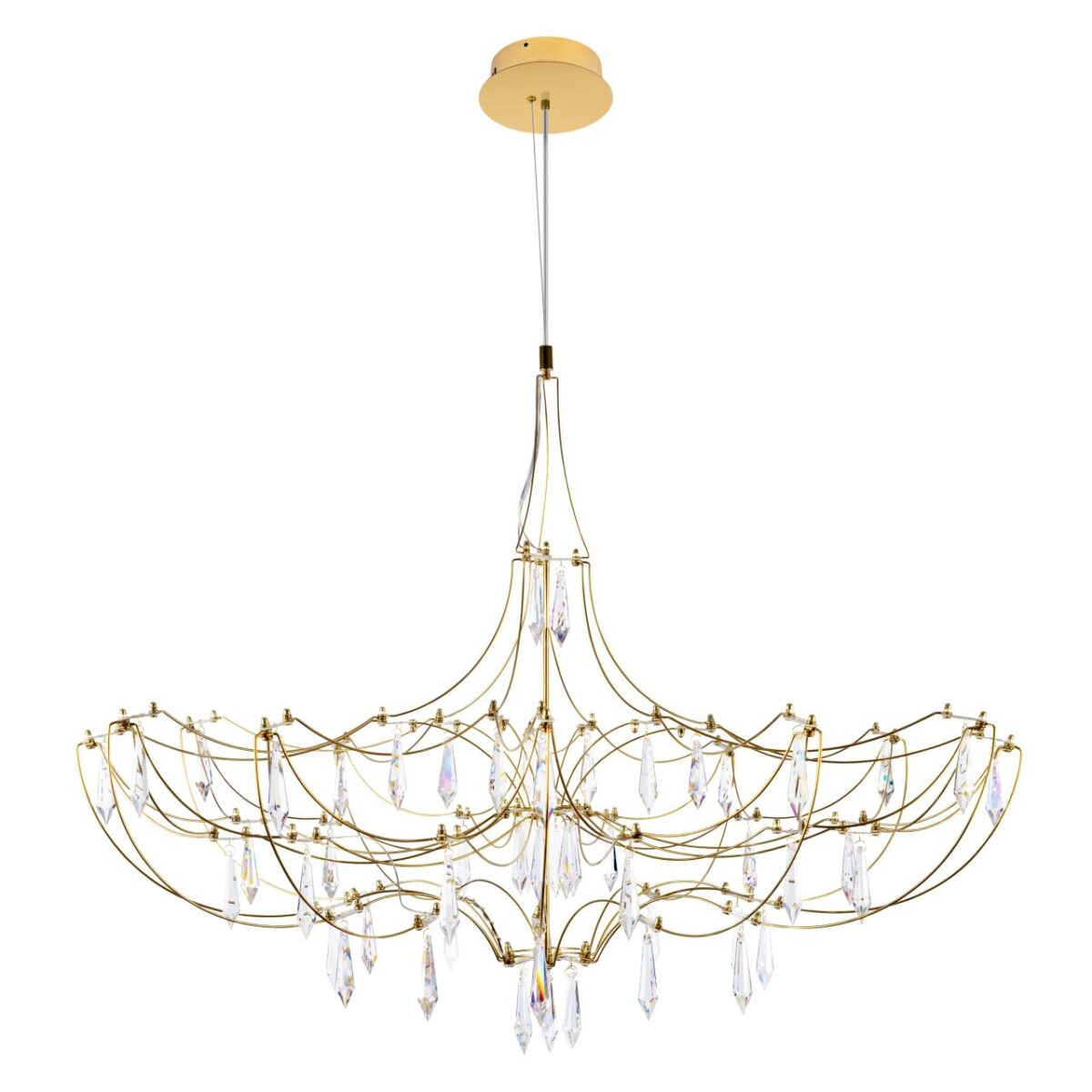 10589/900 Gold Asfour Подвесной светильник LOFT IT Mira — изображение 1