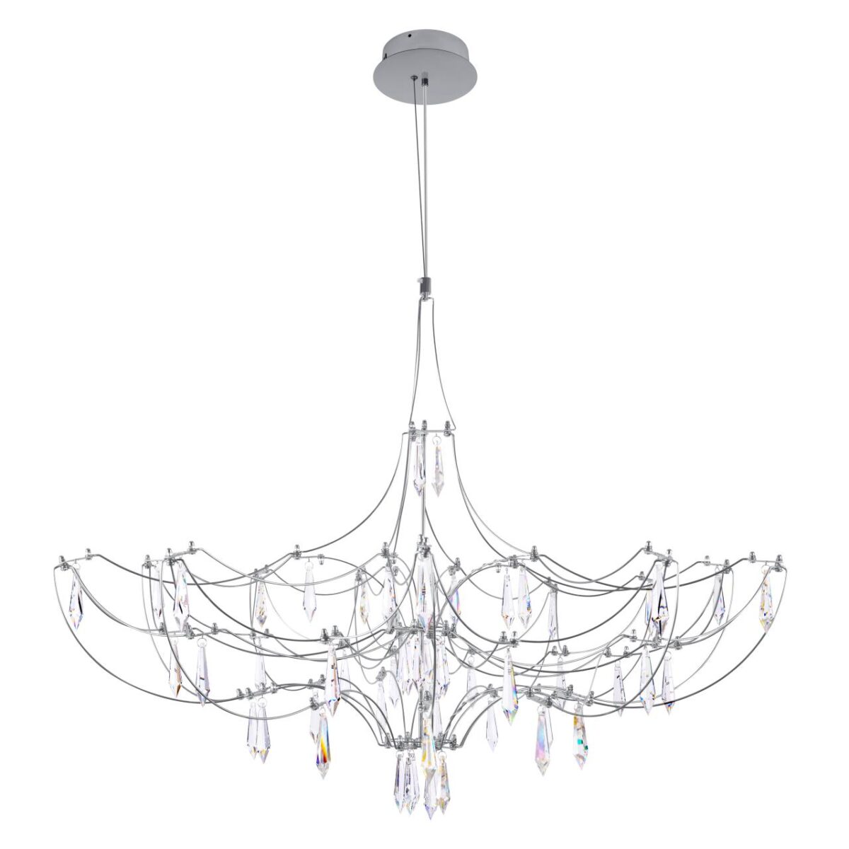 10589/900 Silver Asfour Подвесной светильник LOFT IT Mira — изображение 1
