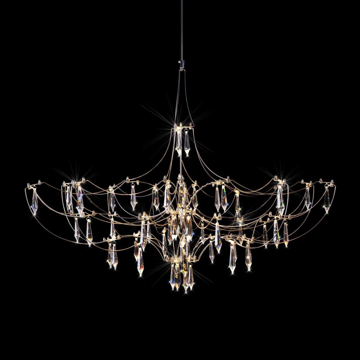 10589/900 Silver Asfour Подвесной светильник LOFT IT Mira — изображение 4