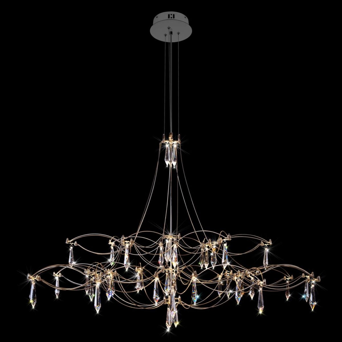 10590/1000 Silver Asfour Подвесной светильник LOFT IT Mira — изображение 2