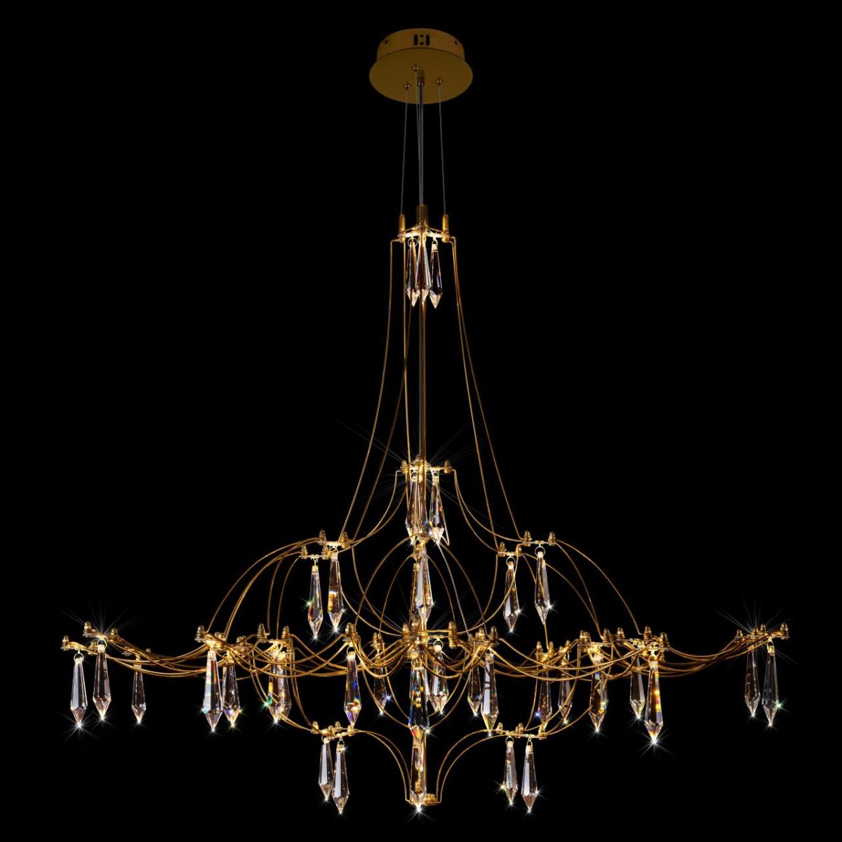10588/800 Gold Asfour Подвесной светильник LOFT IT Mira — изображение 2