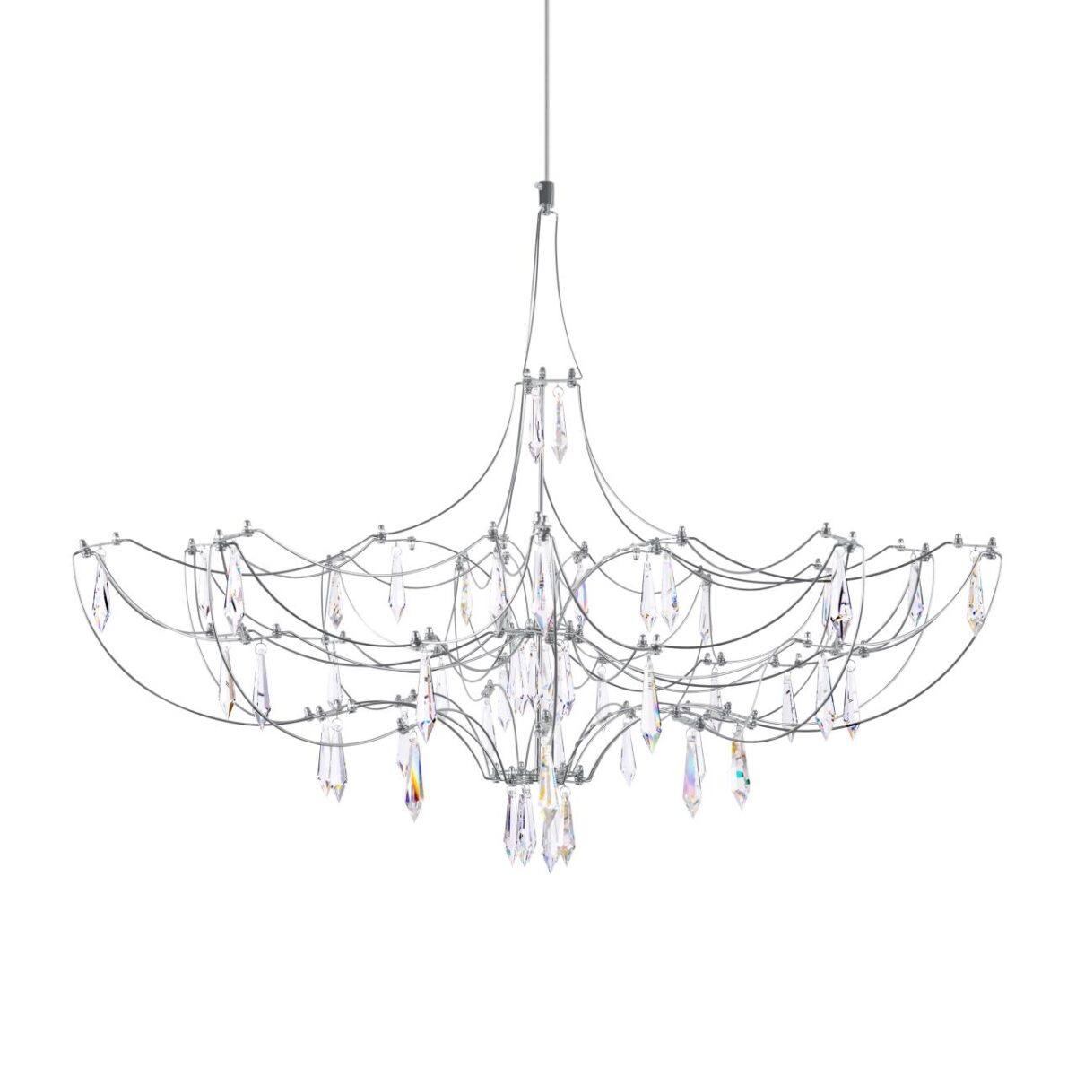 10589/900 Silver Asfour Подвесной светильник LOFT IT Mira — изображение 3