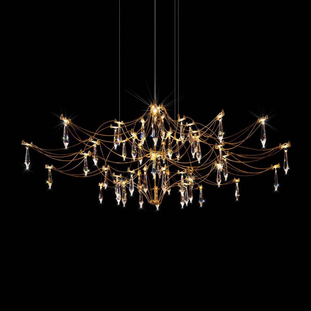 10587/1000 Gold Asfour Подвесной светильник LOFT IT Mira — изображение 6