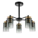 Escada 2118/5P E14*40W Black/Brass — изображение 2