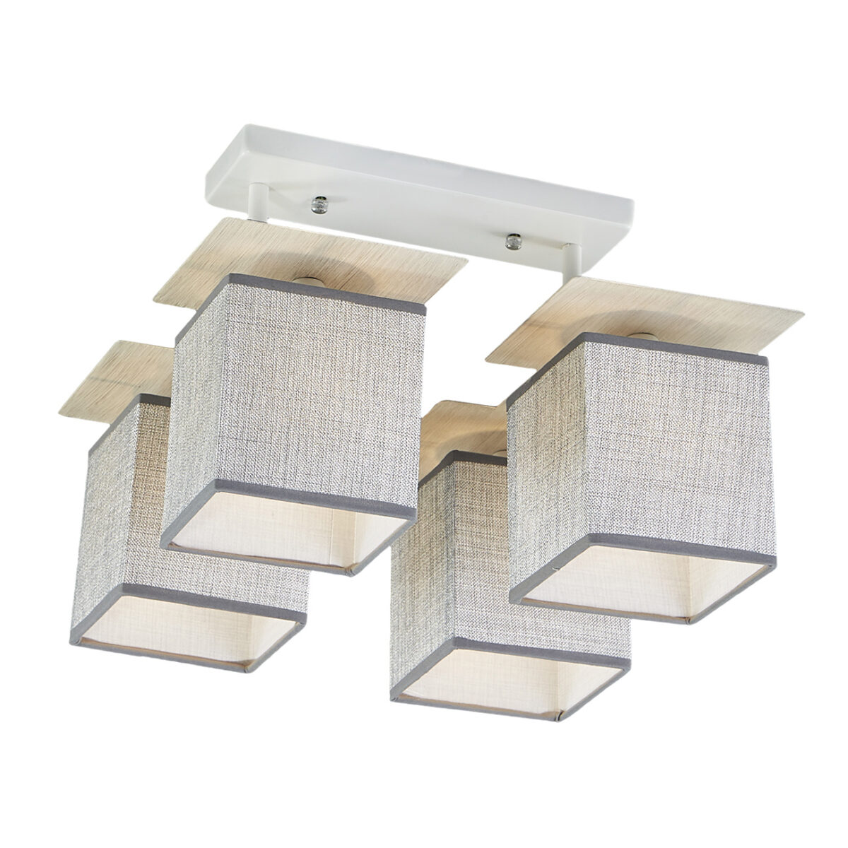 Escada 1129/4PL E27*60W White/Grey — изображение 1