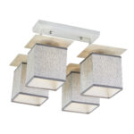 Escada 1129/4PL E27*60W White/Grey